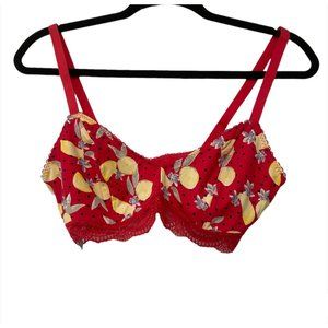 Free People Mari Cherry Combo Bralette
